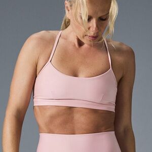 ALO Pink Sports Bra